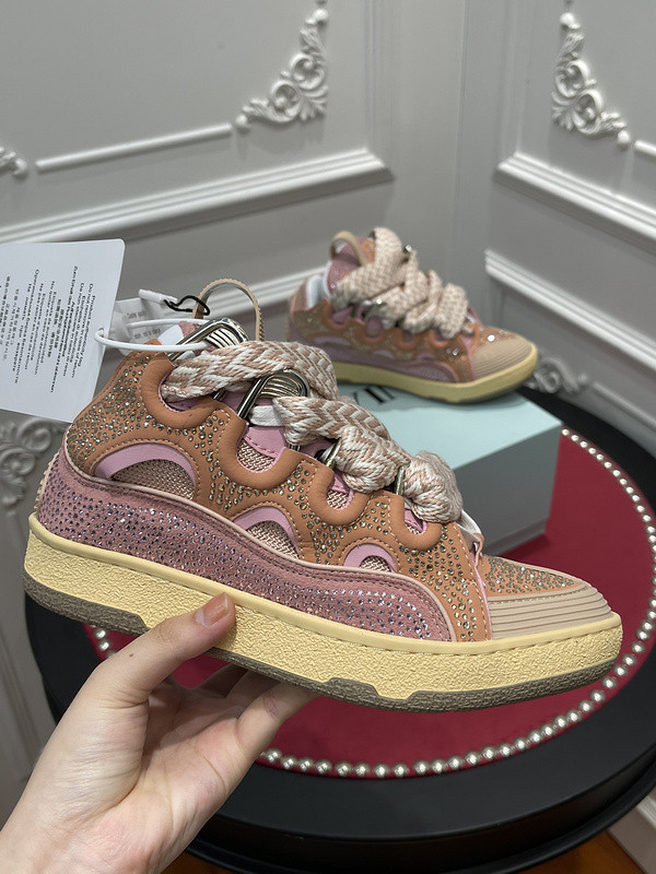 lanvin curb sneaker