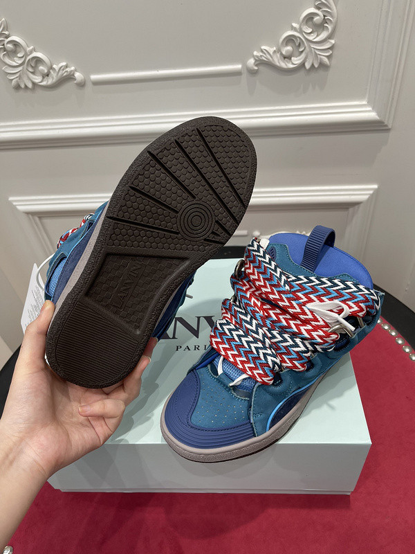 lanvin curb sneaker
