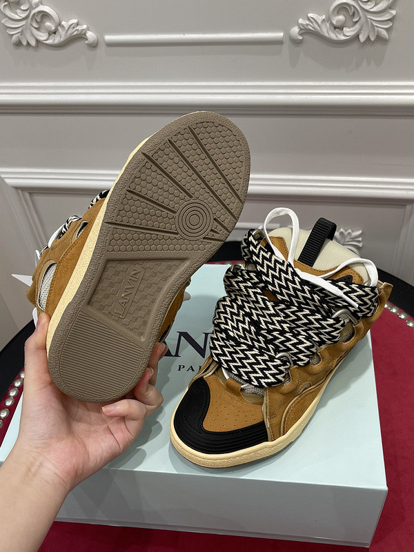 lanvin curb sneaker