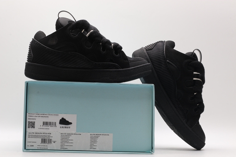 lanvin curb sneaker