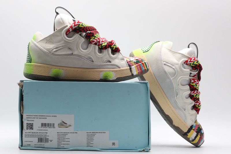 lanvin curb sneaker