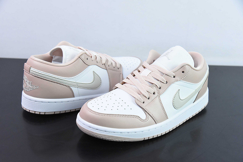 air jordan 1 low "crimson tint" dc0774-120