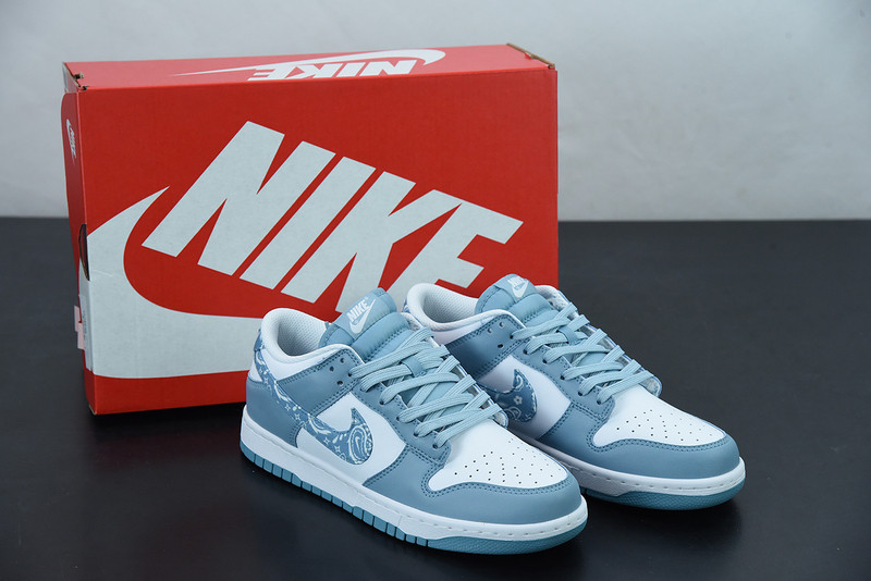 nike sb dunk low “blue paisley" dh4401-101