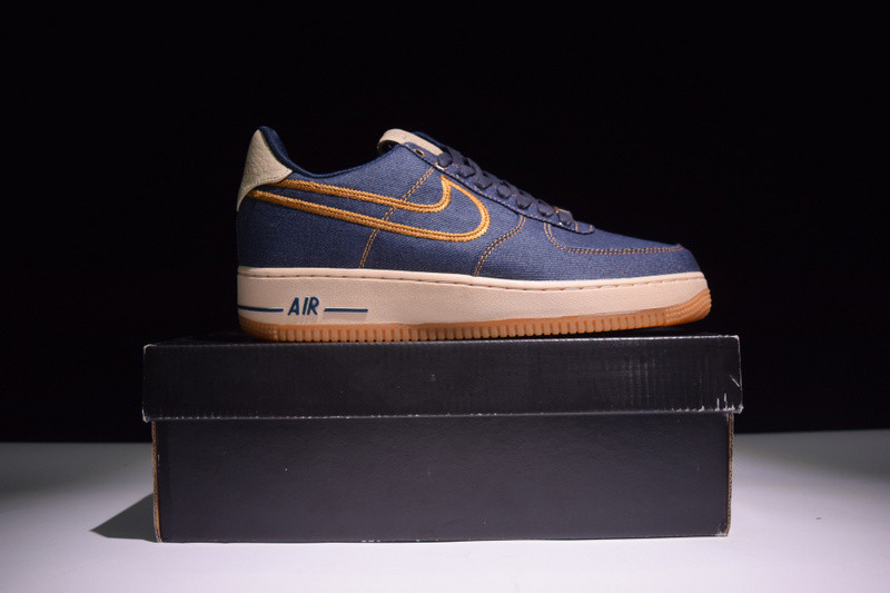 nike air force 1 low premium "denim" 318775-404