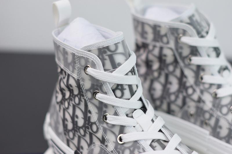 dio* b23 high-top sneakers in oblique l03n5