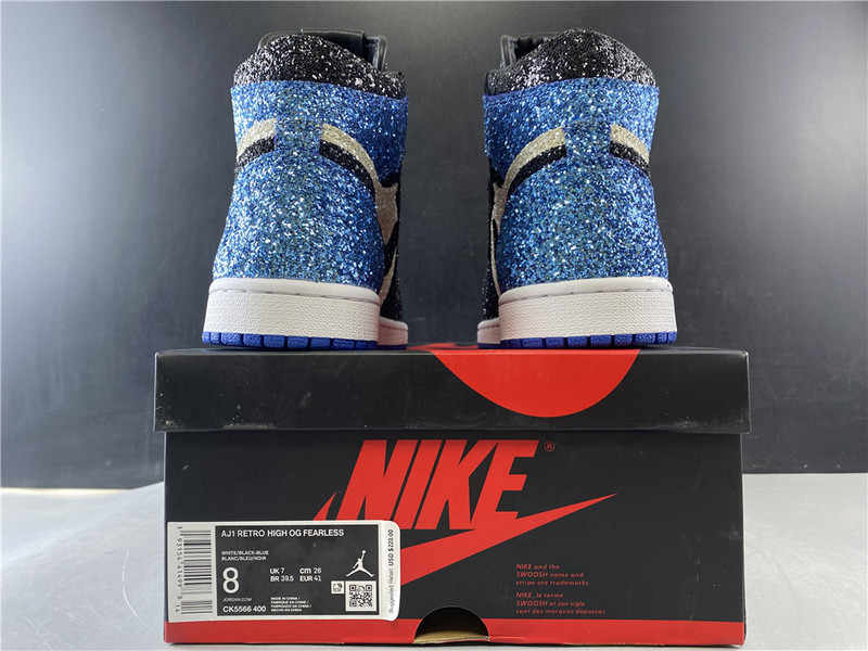 air jordan 1 x fragment design “glitter” ck5566-400