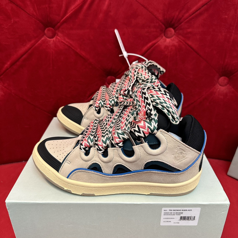 lanvin curb sneaker