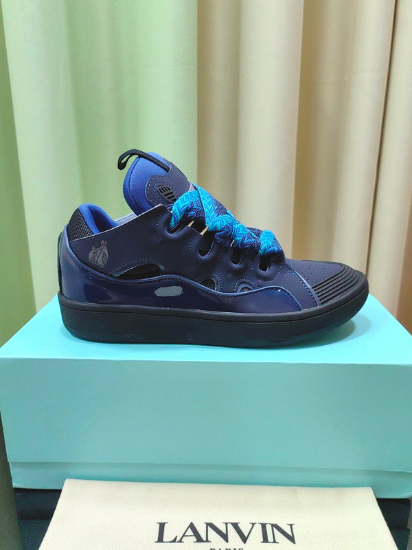 lanvin curb sneaker