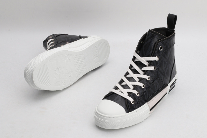 dio* b23 oblique high-top sneaker