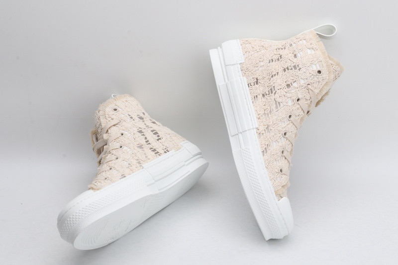 dio* b23 oblique high-top sneaker