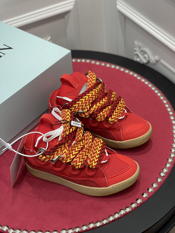 lanvin curb sneaker
