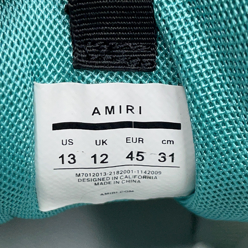 amiri bone runner low-top sneakers
