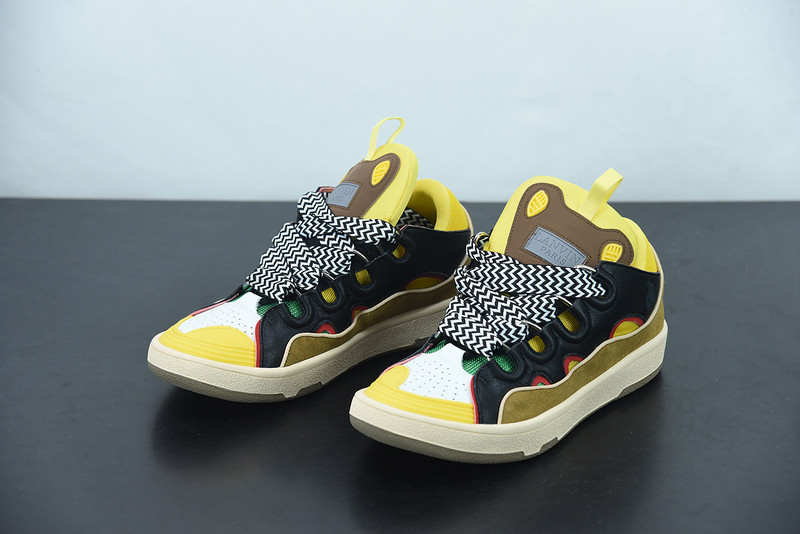 lanvin curb sneaker