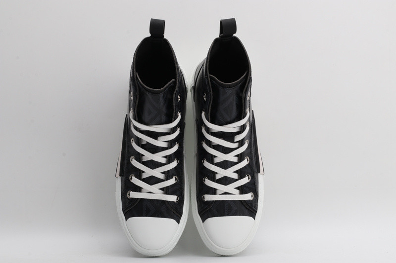 dio* b23 oblique high-top sneaker