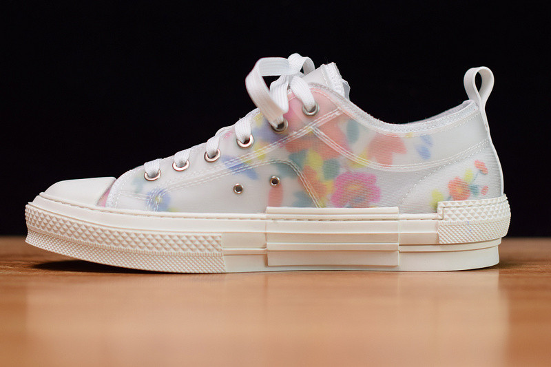 dio* b23 oblique low top sneakers t00853-1063