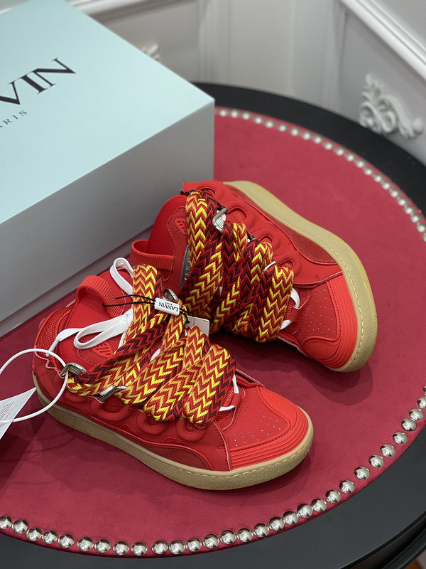 lanvin curb sneaker