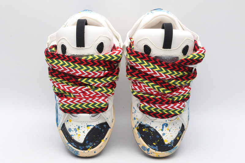 lanvin curb sneaker