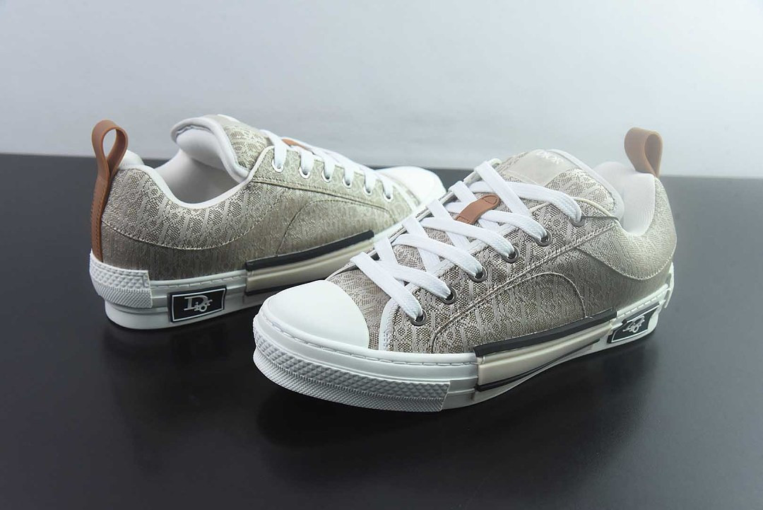DIO* B23 LOW-TOP SNEAKERS IN OBLIQUE