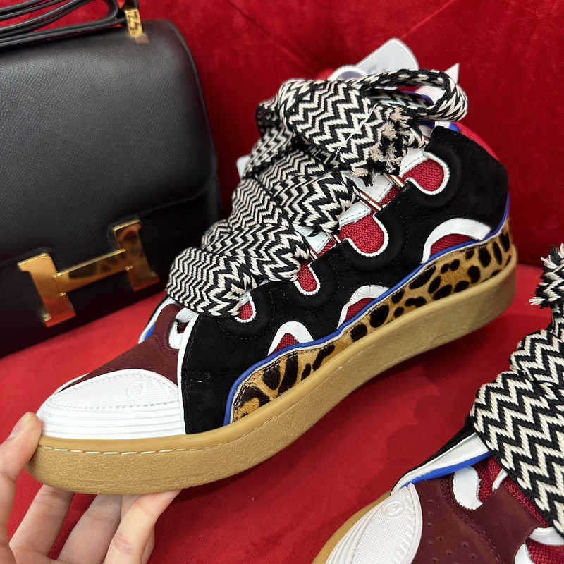 lanvin curb sneaker
