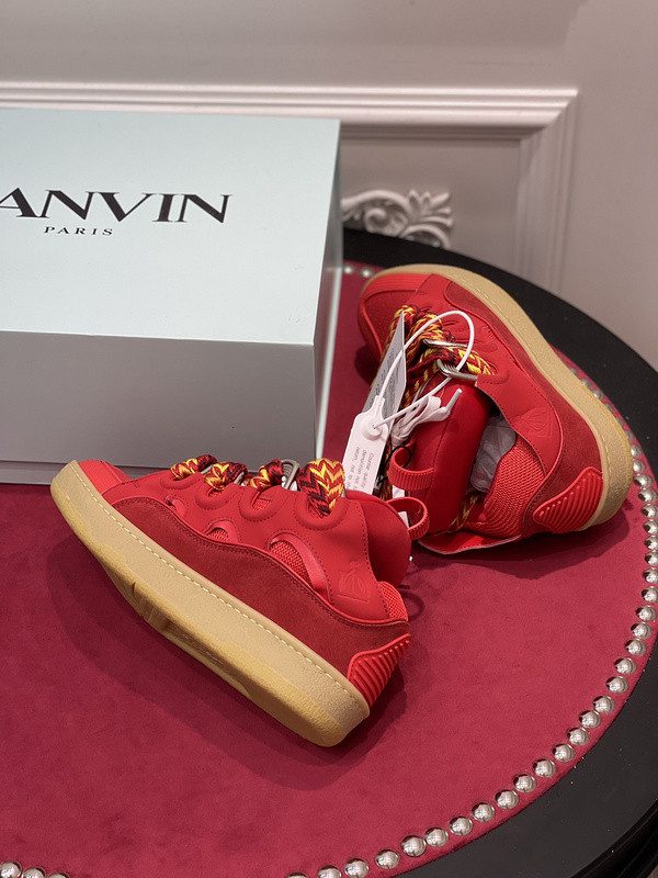 lanvin curb sneaker
