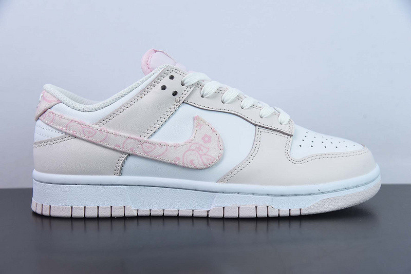 nike wmns dunk low ''pink paisley'' fd1449-100