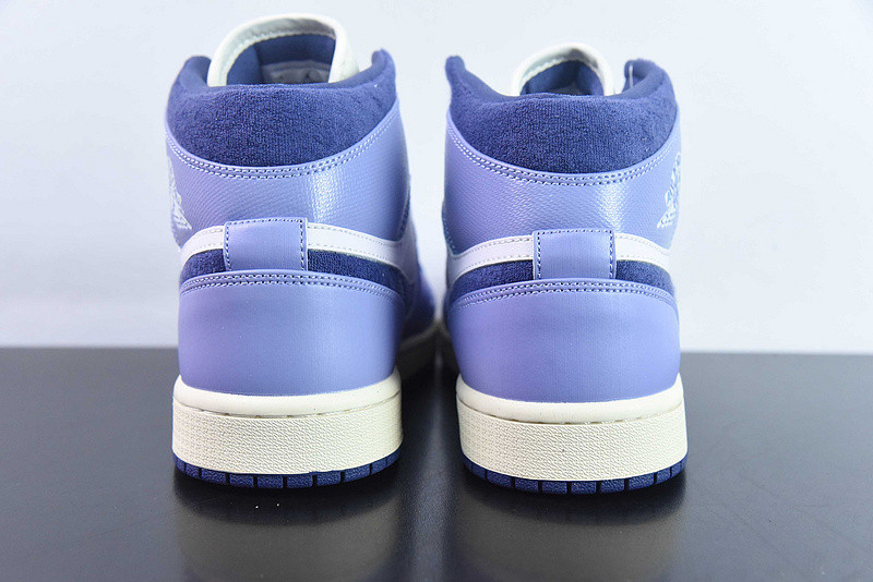air jordan 1 mid "purple/sail" dz3745-500