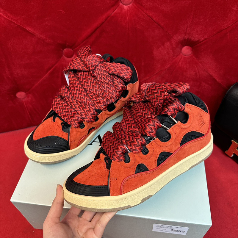 lanvin curb sneaker