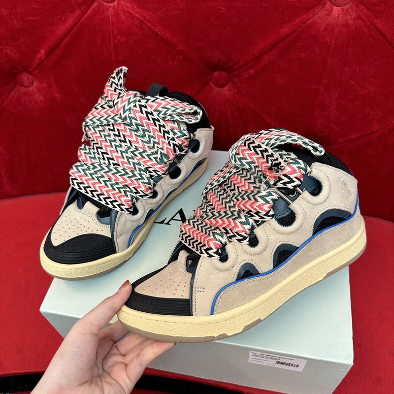 lanvin curb sneaker