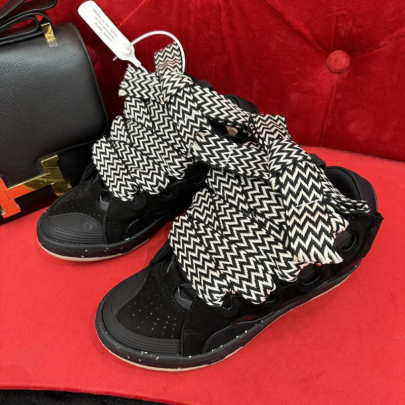 lanvin curb sneaker