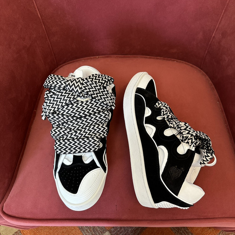 lanvin curb sneaker