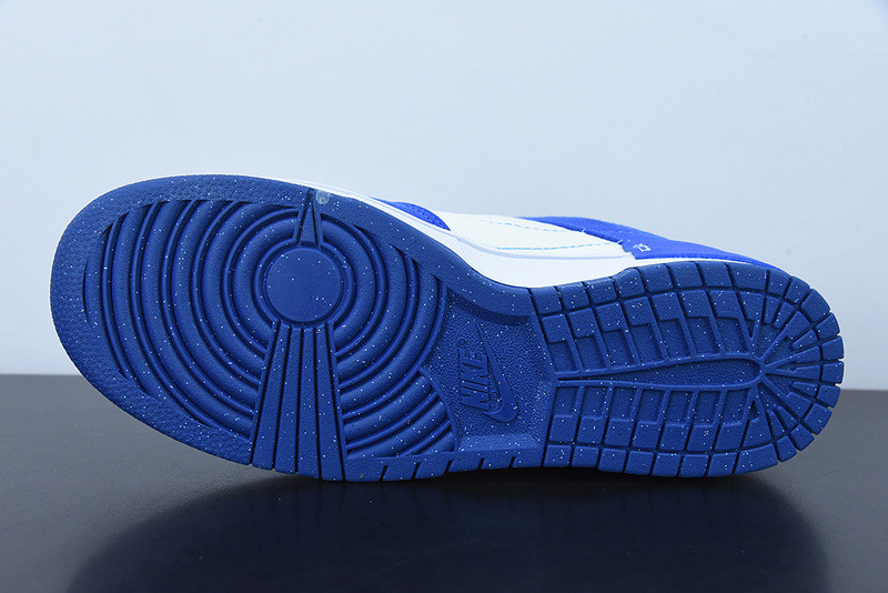 nike dunk low disrupt 2 white university blue dh4402-102