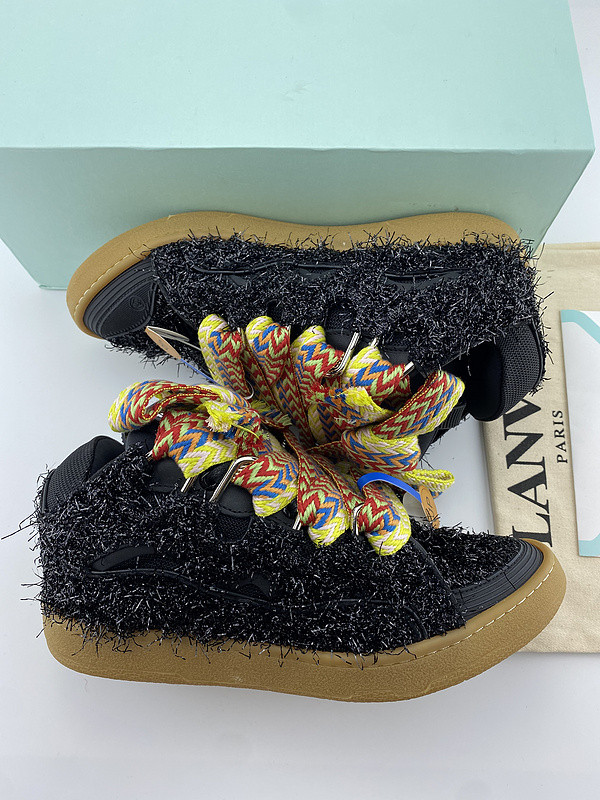 lanvin curb sneaker