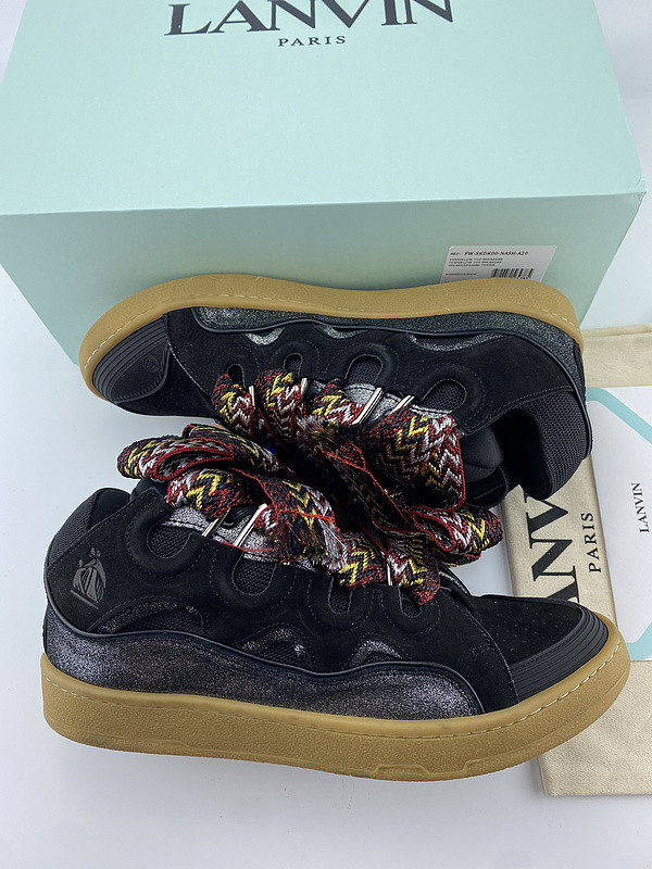 lanvin curb sneaker
