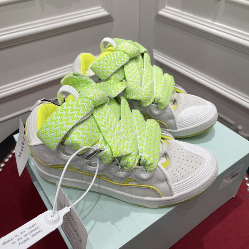 lanvin curb sneaker