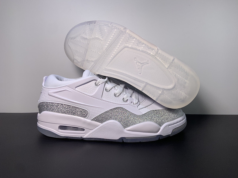 nigel sylvester x air jordan 4 rm white hq3441-111