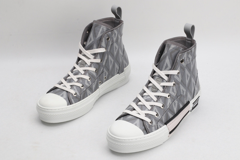 dio* b23 oblique high-top sneaker