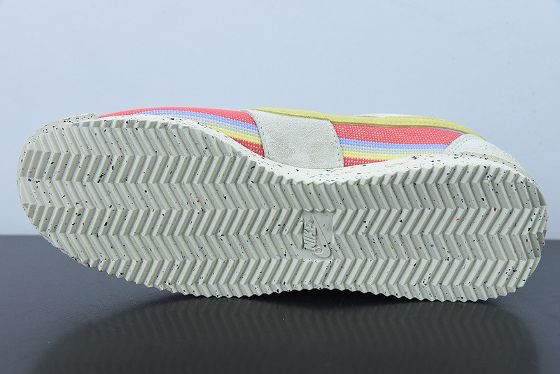 union x nike cortez yellow purple red dr1413-100