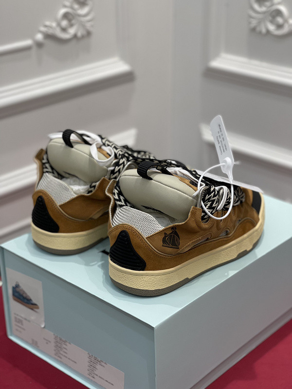 lanvin curb sneaker