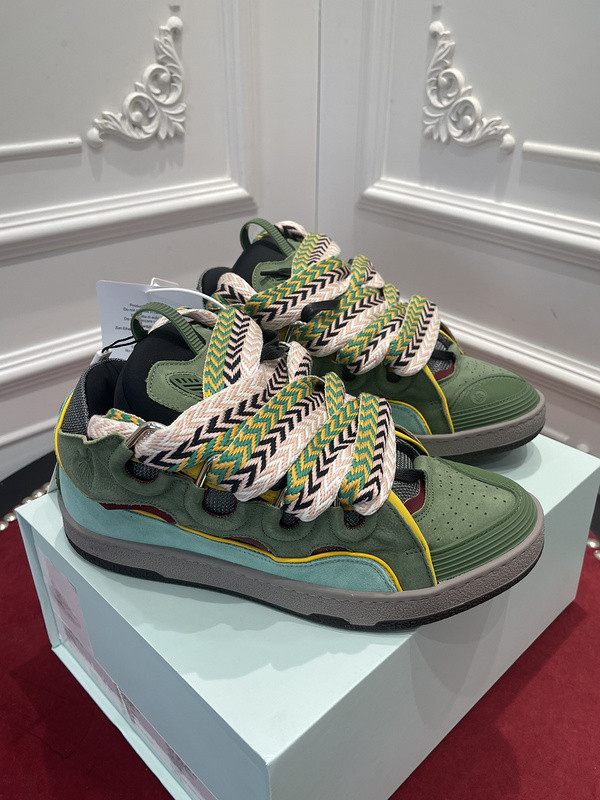 lanvin curb sneaker