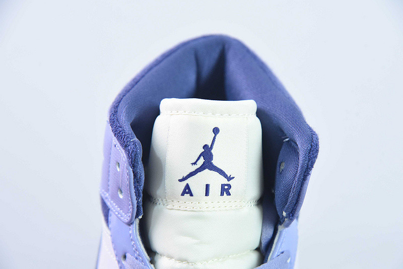 air jordan 1 mid "purple/sail" dz3745-500