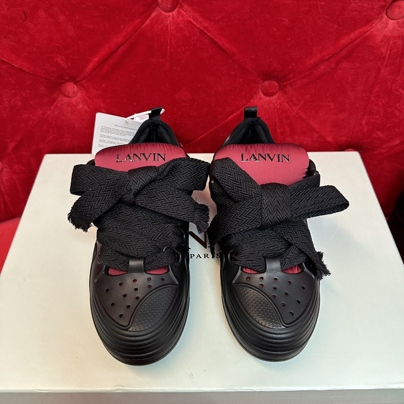 lanvin curb sneaker