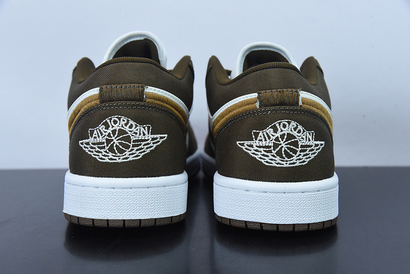 air jordan 1 low se “light olive” dv0426-301