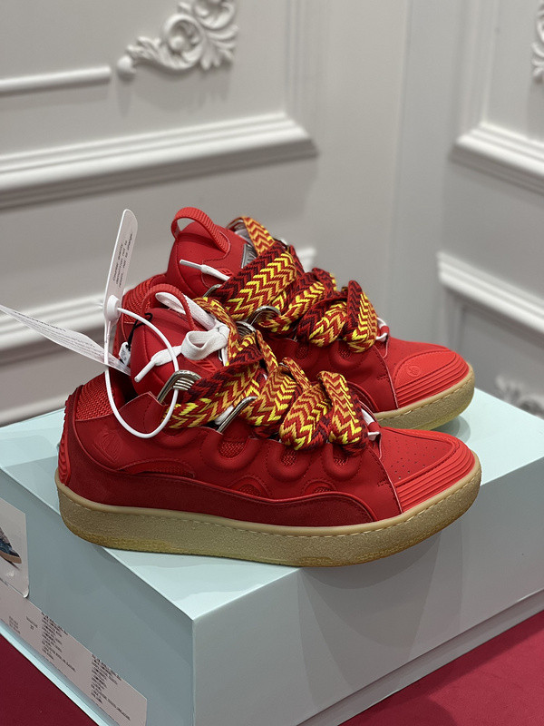 lanvin curb sneaker