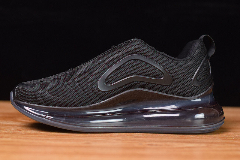 nike air max 720 black mesh ao2924-007