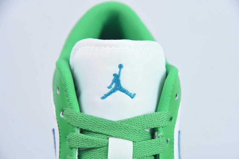 air jordan 1 low “lucky green” dc0774-304