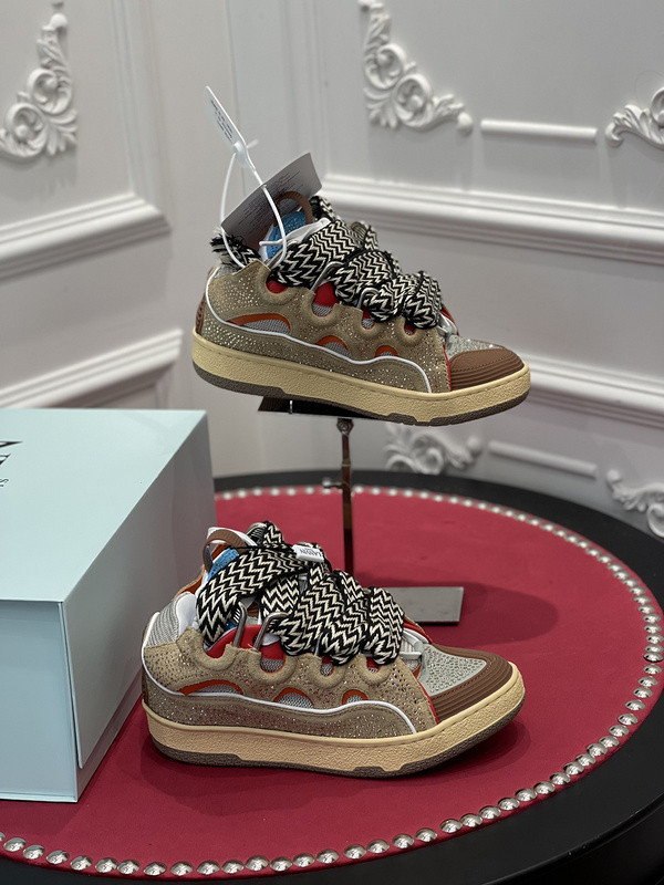 lanvin curb sneaker