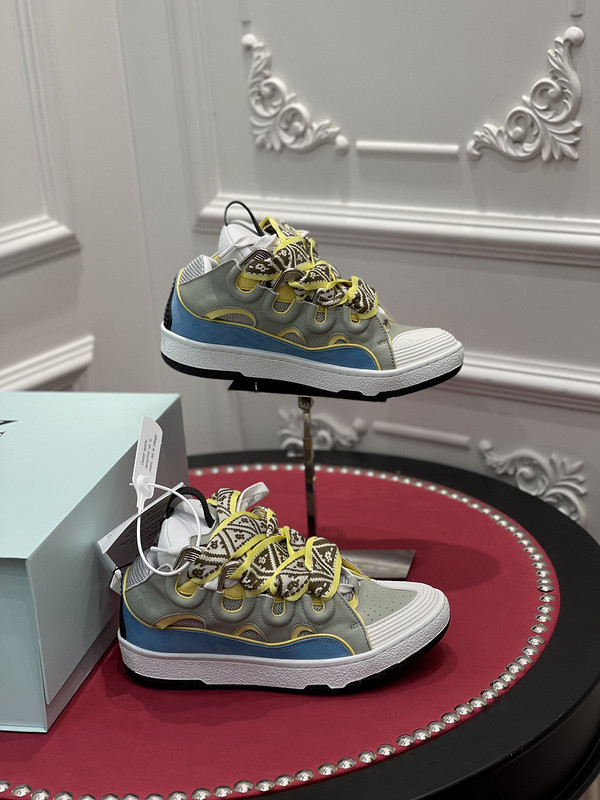 lanvin curb sneaker