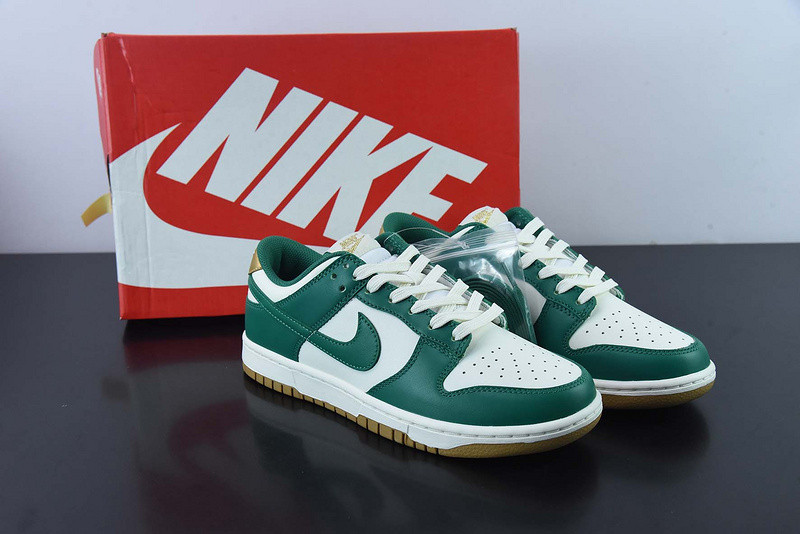 nike dunk low malachite university gold (w) fb7173-131