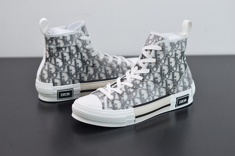 dio* b23 high-top sneakers in oblique l03n5
