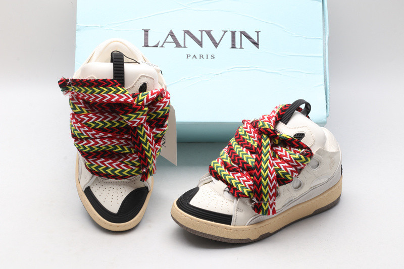 lanvin curb sneaker